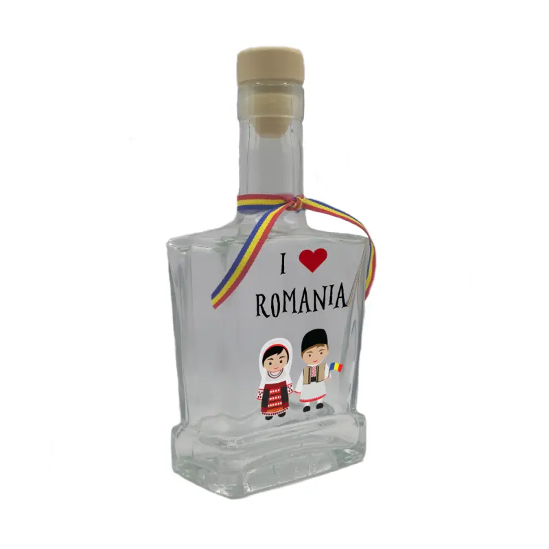 I love romania, sticla cu mesaj plata, 250 ml, model divgs179 21